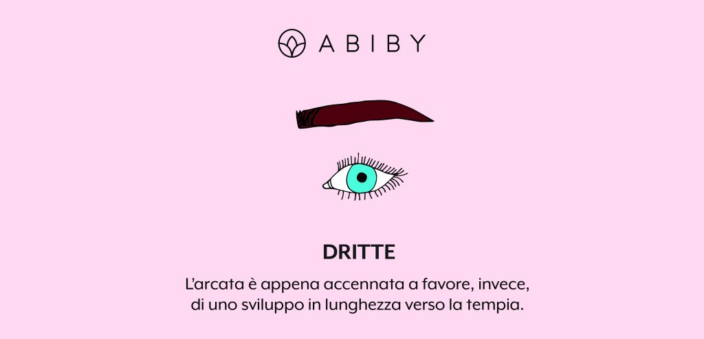 sopracciglia dritte