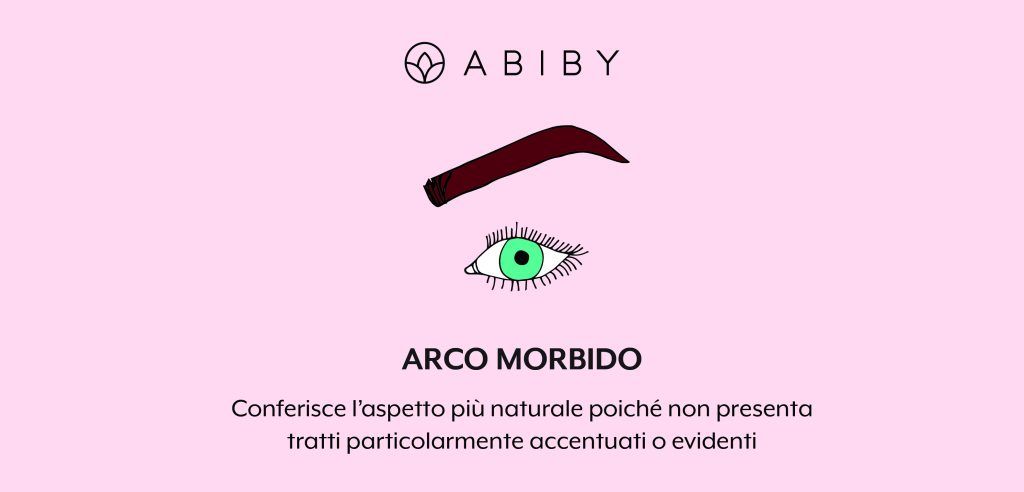 sopracciglia arco morbido