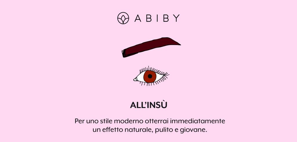 sopracciglia all'insù