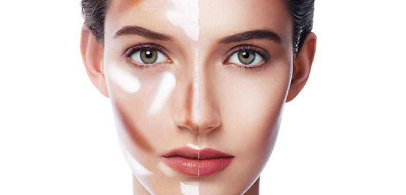 contouring viso linee guida foto