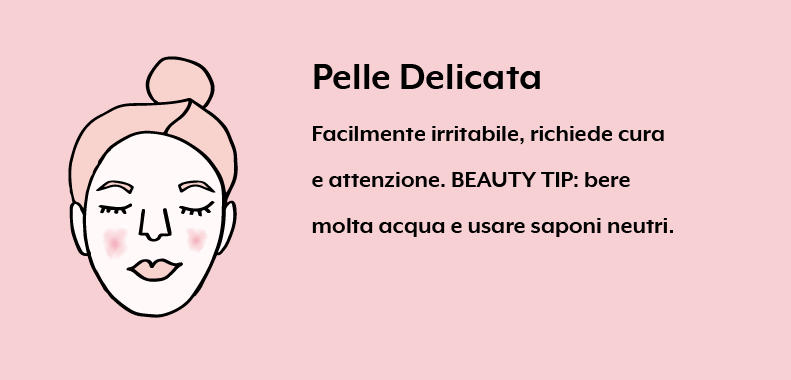 skincare pelle delicata