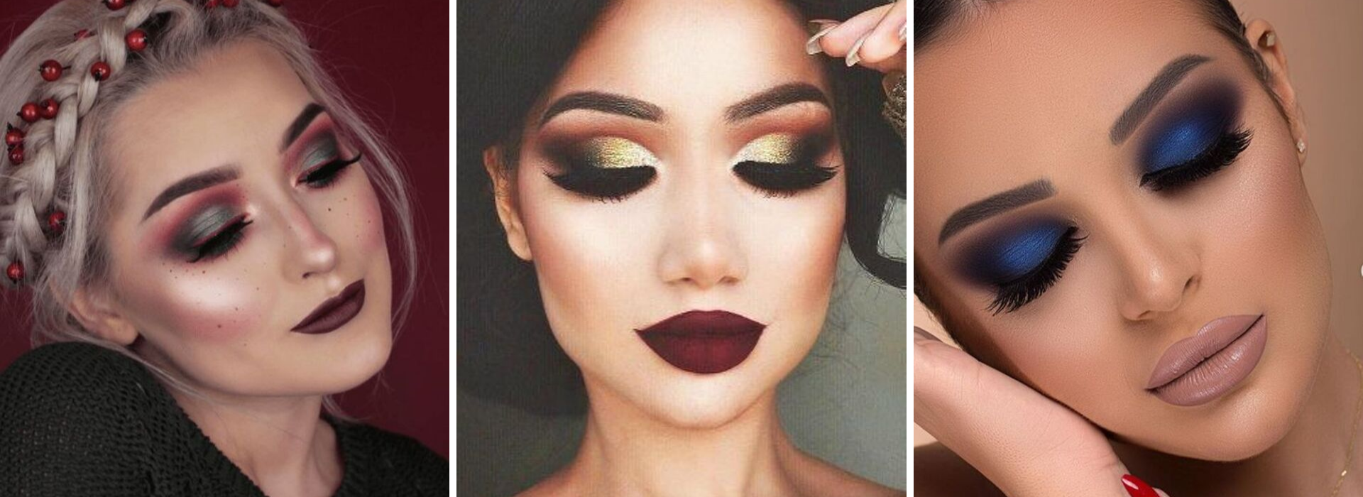 Trucco natalizio 2018: 4 idee da copiare