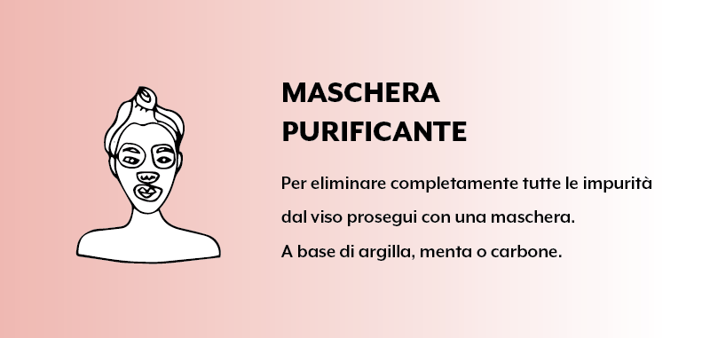 Maschera viso - puliza del viso