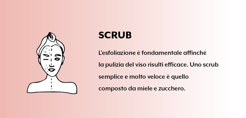 Scrub - pulizia del viso