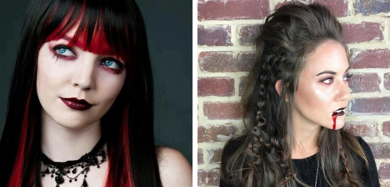 acconciatura vampira