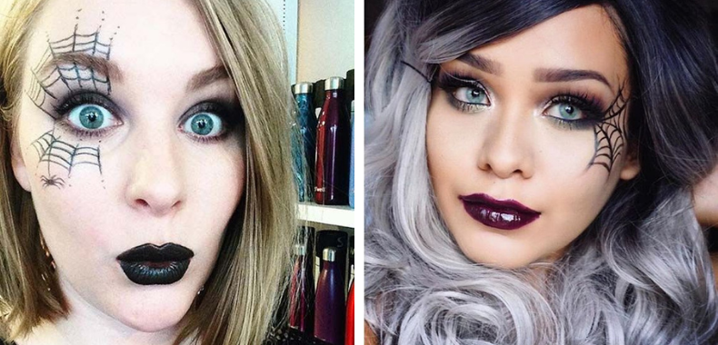 regina dei ragni trucco halloween