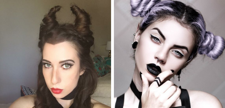 space buns acconciature halloween