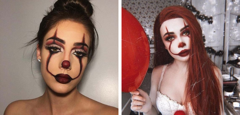 trucco halloween it pennywise