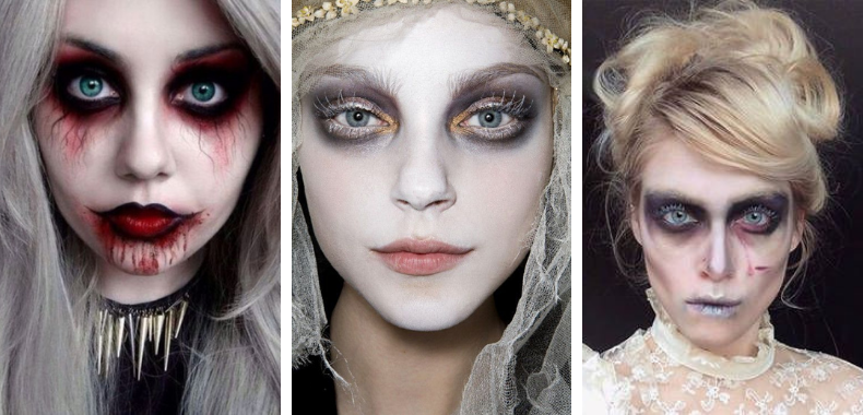 trucco halloween zombie