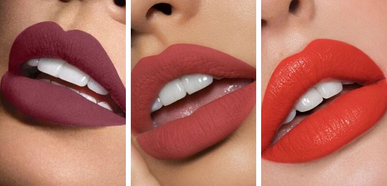 trucco labbra autunno
