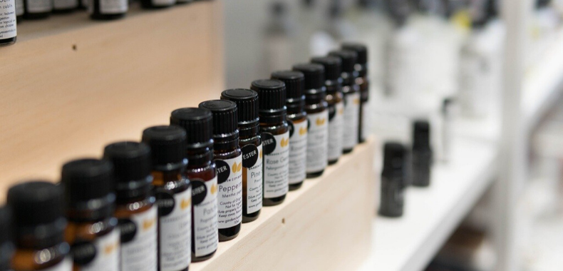 Etichette olii essenziali inci