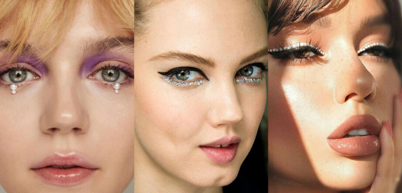 Trucco Capodanno Makeup Glitter Strass E Illuminanti I Tutorial