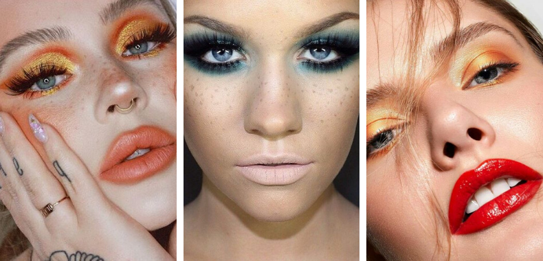 Trucco discoteca occhi azzurri