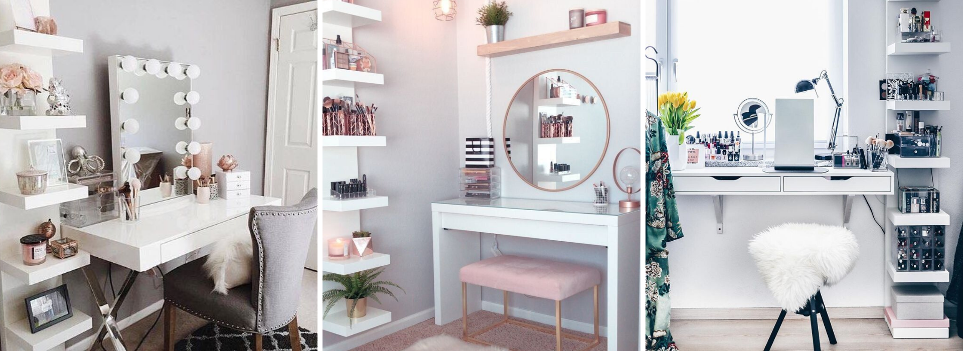 Postazione trucco a casa: ecco le idee migliori DIY
