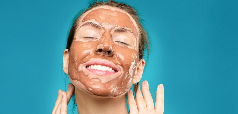 Maschera all'argilla per acne