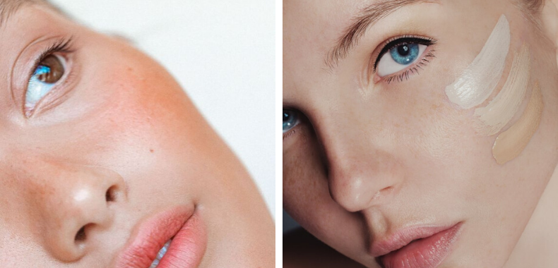 BB cream makeup no makeup