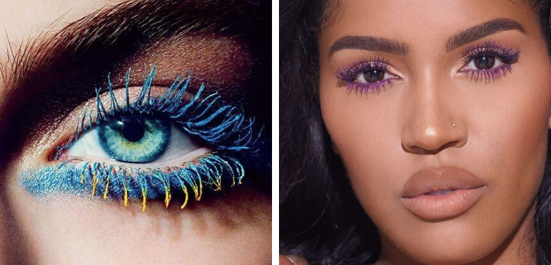 mascara colorato abbronzatura