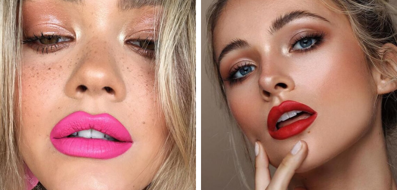 rossetti accesi abbronzatura