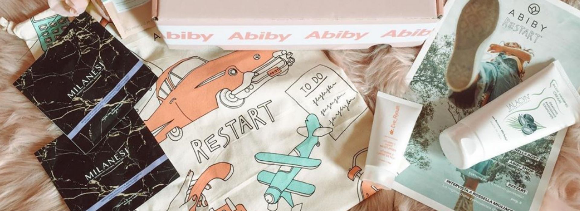 Unboxing time: Restart! la box di settembre 2020 di Abiby