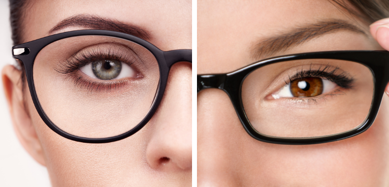 trucco-occhiali-differenze