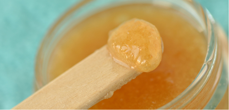 miele zucchero scrub labbra