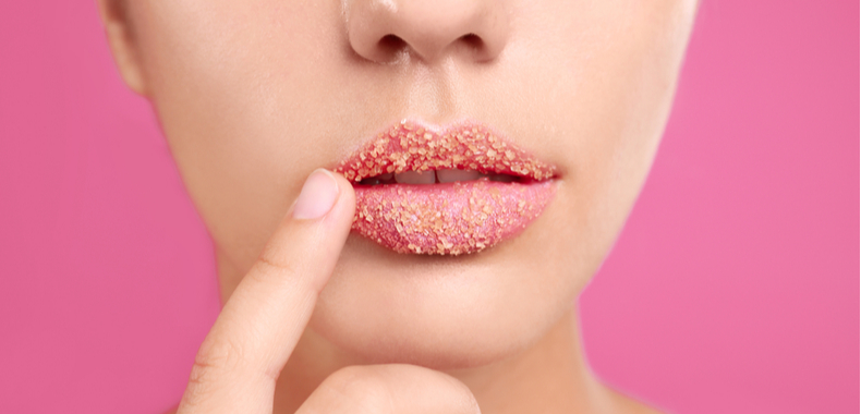 scrub labbra zucchero