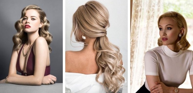 acconciature natale retro