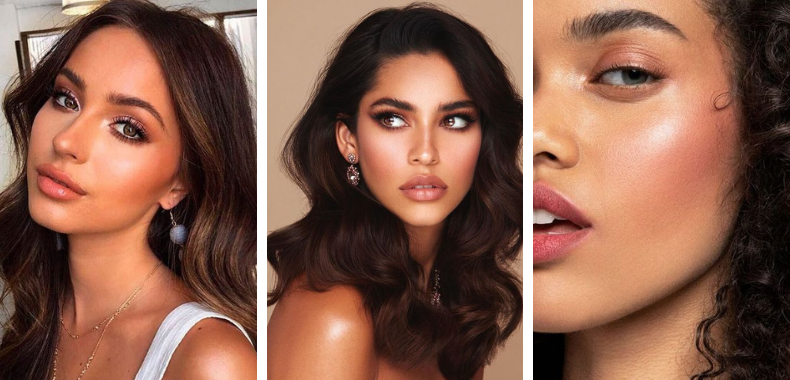 color pesca fard pelle olivastra