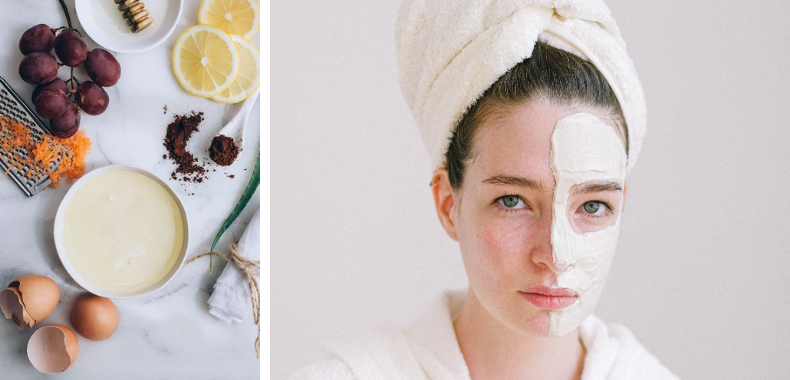 maschera occhi uovo fai da te