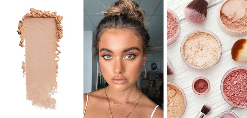 utilizzo cipria terra fard