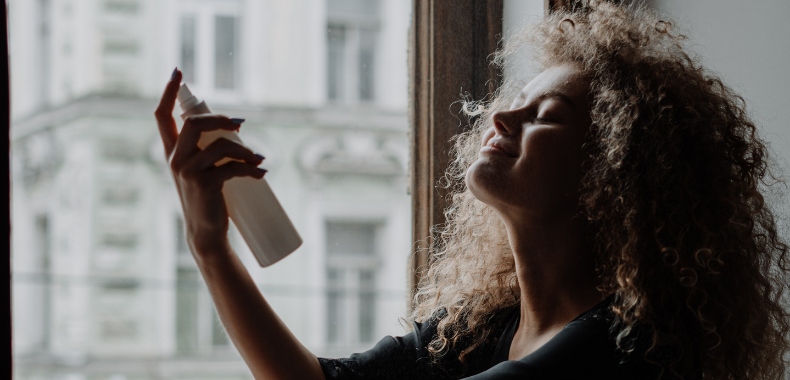 shampoo secco applicazione