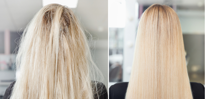 capelli biondi crespi