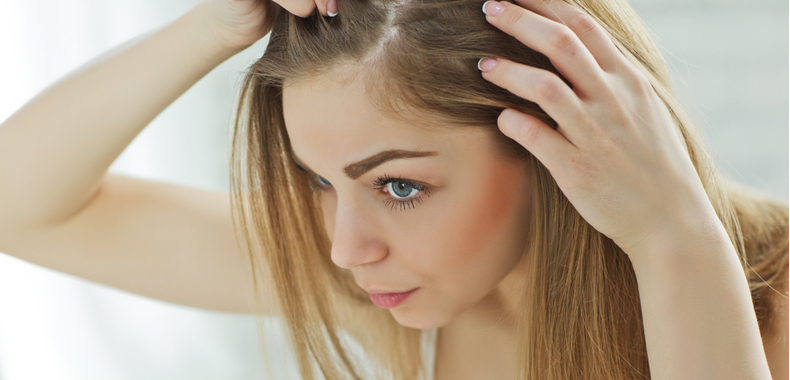 caduta capelli fronte