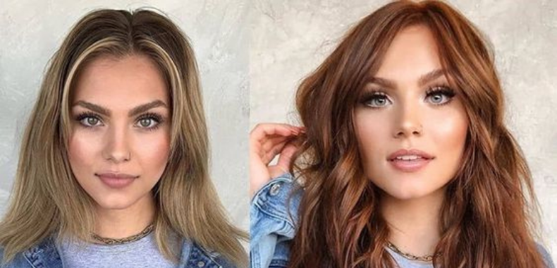 capelli contouring prima dopo