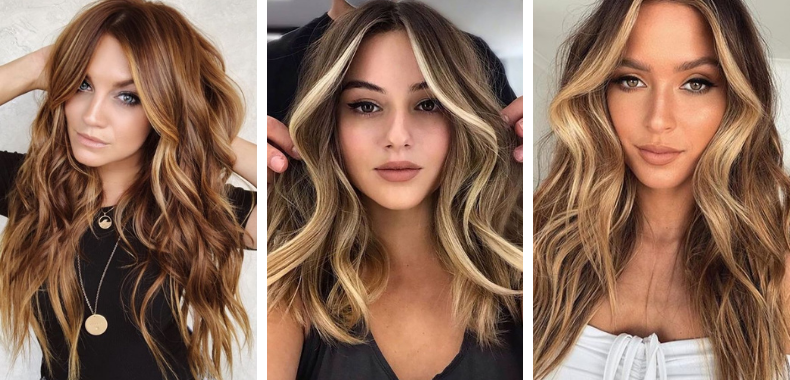 contouring capelli chiaro scuro