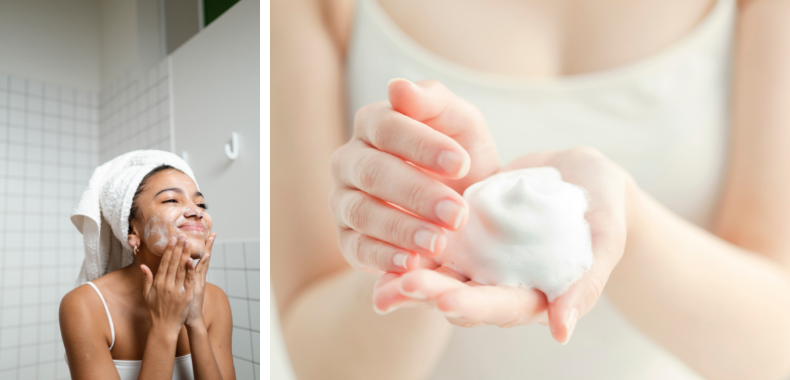 gel detergente schiumoso